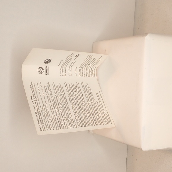 Hank Williams Jr Montana Cafe vintage cassette tape 1986 Warner Bros records Inc - Picture 8 of 9